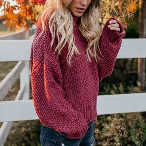 VICI Zinfandel Knit Sweater
